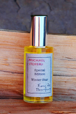 A bottle of Michael Storer® Winterstar Eau de Parfum, 60ml